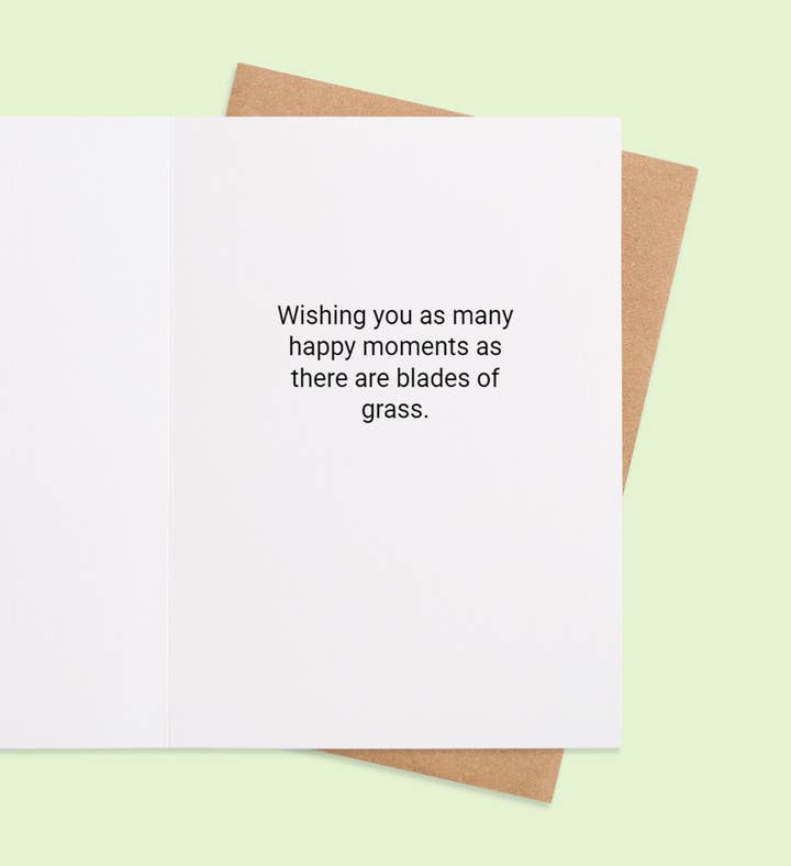 Green Greetings Birthday Birthday Greeting Card Inside Image