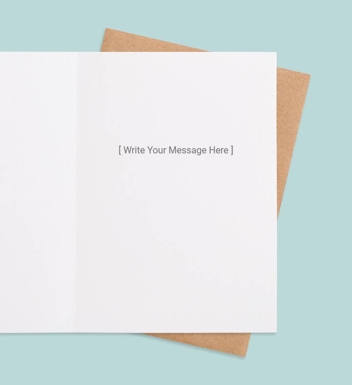 Mom Magnificence Unveiled Mothers Day Greeting Card Inside Image