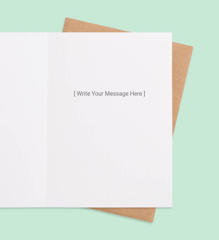 Egg Citing Easter Wishes Easter Greeting Card Inside Image