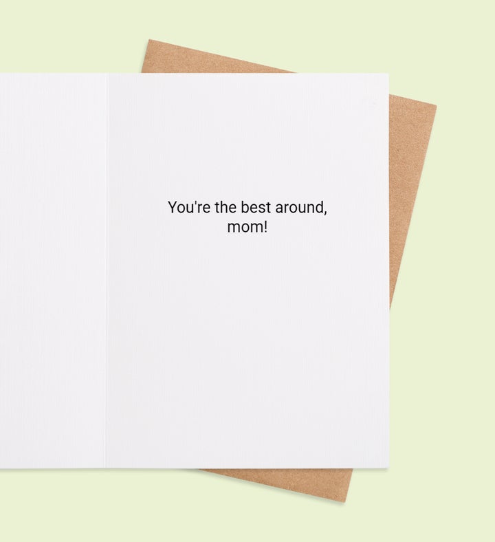 Blooming Love For Mom Mothers Day Greeting Card Inside Image