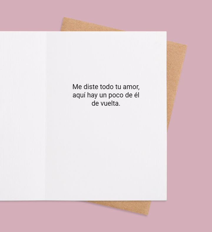 Sparkling Love For Mom Mothers Day Greeting Card Inside Image