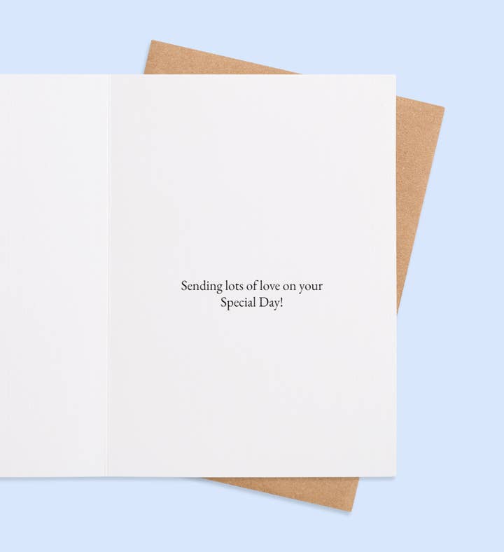 Mom Floral Embrace Birthday Greeting Card Inside Image