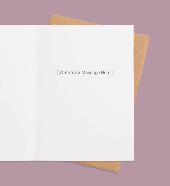 Heartfelt Embrace Love Romance Greeting Card Inside Image