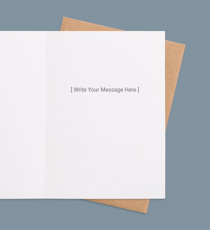 The Path You Forge Birthday Greeting Card Inside Image
