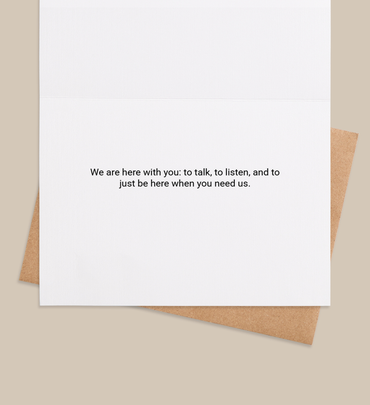 Stars of Solace Greeting Card Inside Image