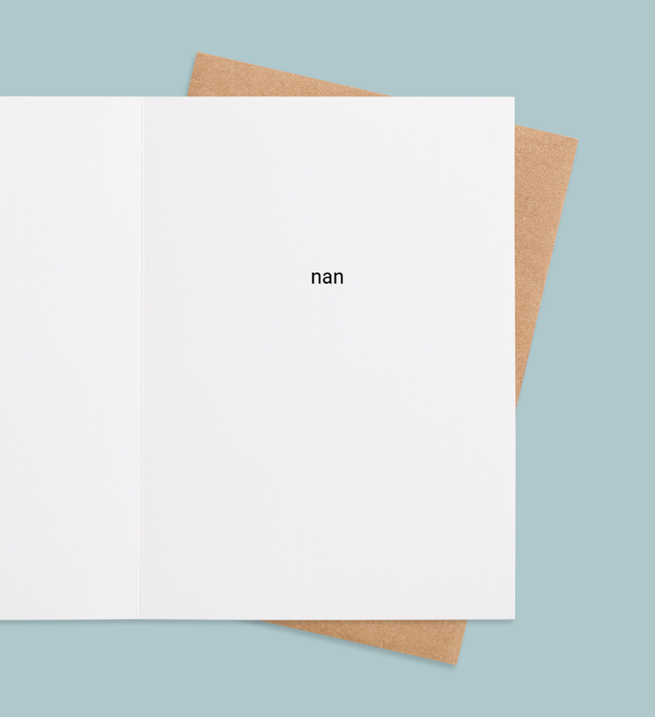 Winter Wonderland's New Arrival Greeting Card Inside Image