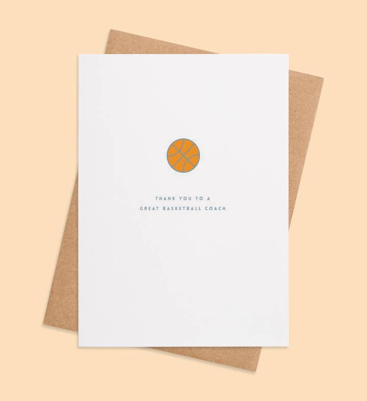 Coach Court Of Thanks Thank You Greeting Card Image