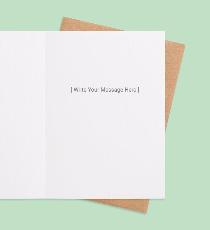 Fortunate Together Greeting Card Inside view