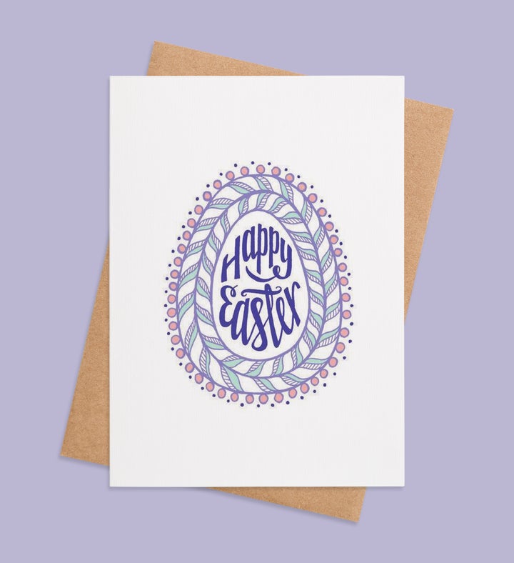 Eggciting Greetings Greeting Card