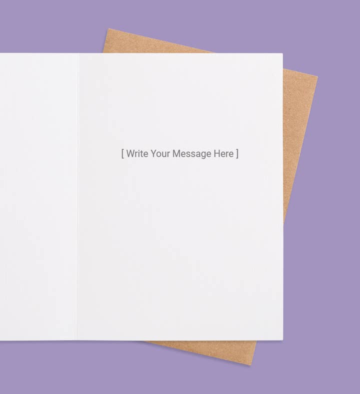 Feline Love For Mama Mothers Day Greeting Card Inside Image