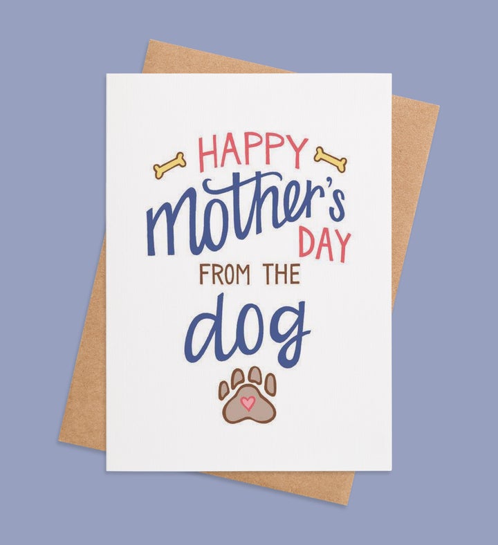 Paw Sitive Love For Mom Greeting Card