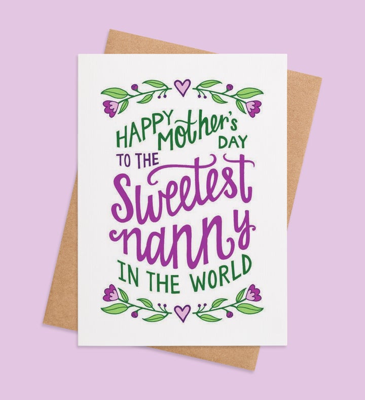 Nanny’S Sweetest Serenade Greeting Card