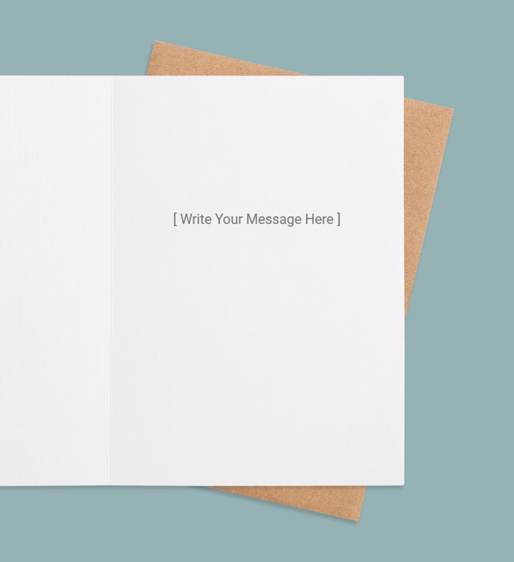 Yuletide Cheer Greeting Card Inside view