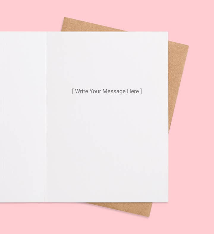 Oopsie Daisy Greeting Card Inside Image