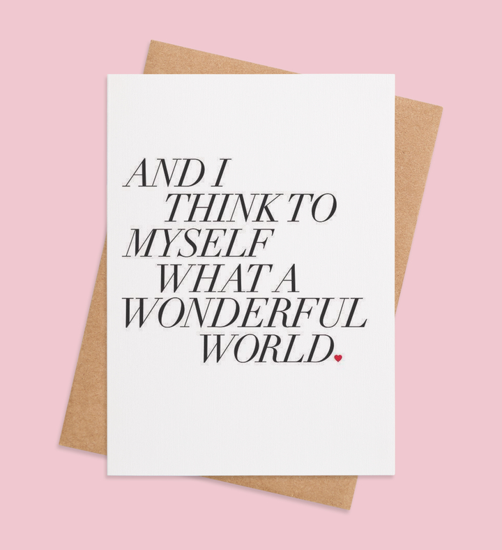 Wonderfully You Greeting Card