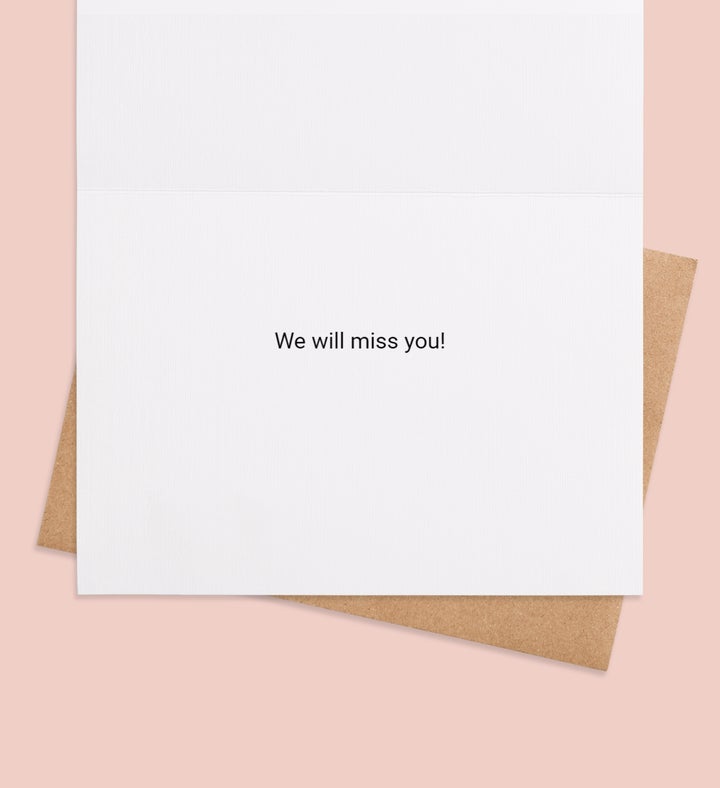 Great Employee Farewell Inside view