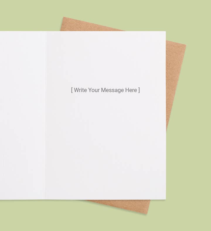 Birthday Candle Chorus Birthday Greeting Card Inside Image