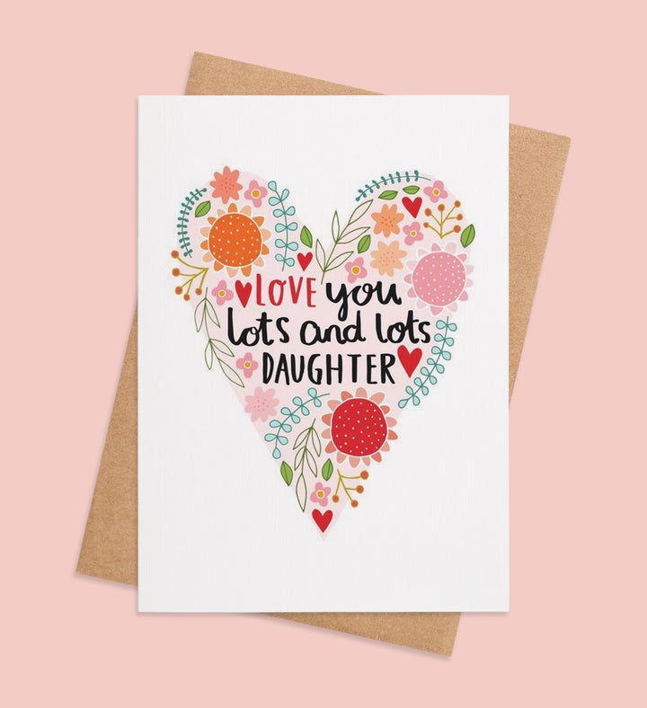 Heartfelt Hugs For My Daughter Greeting Card