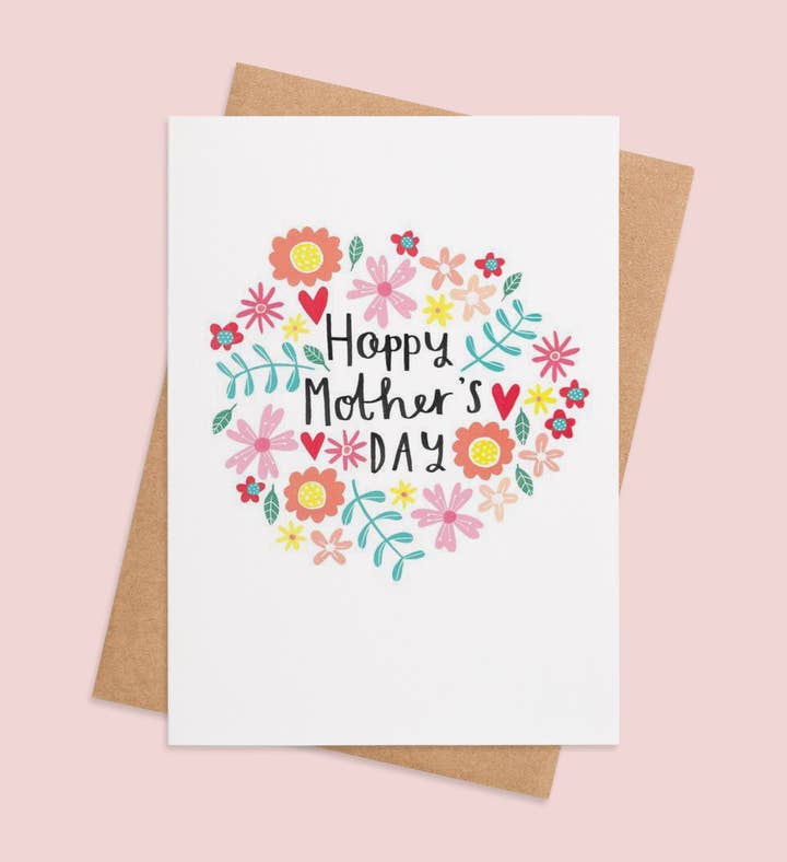 Momblooming Love Mothers Day Greeting Card Image