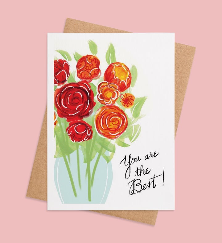 Blossoms Of Gratitude Mothers Day Greeting Card Image