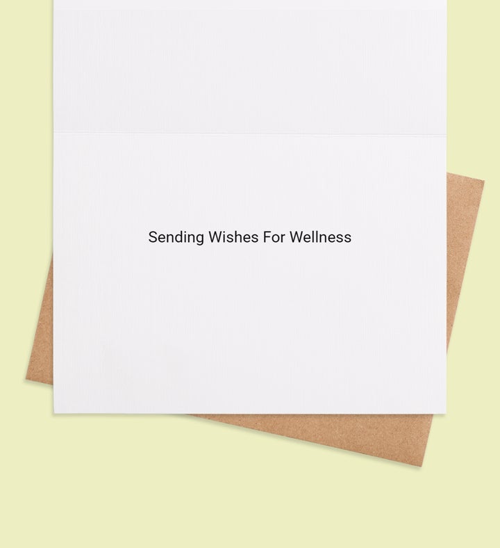 Rainbow Of Renewal Get Well Greeting Card Inside Image