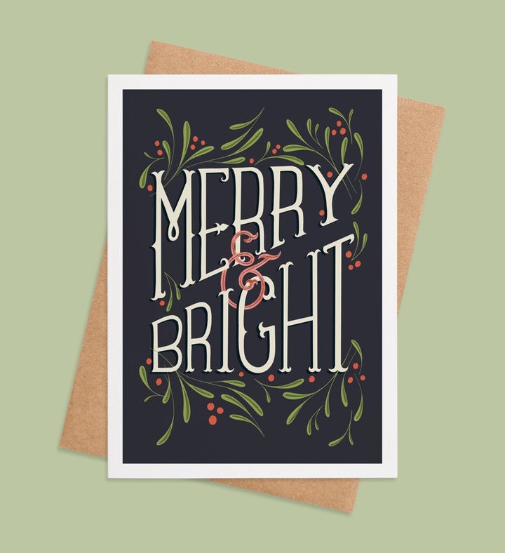 Joyful Yuletide Wishes Greeting Card