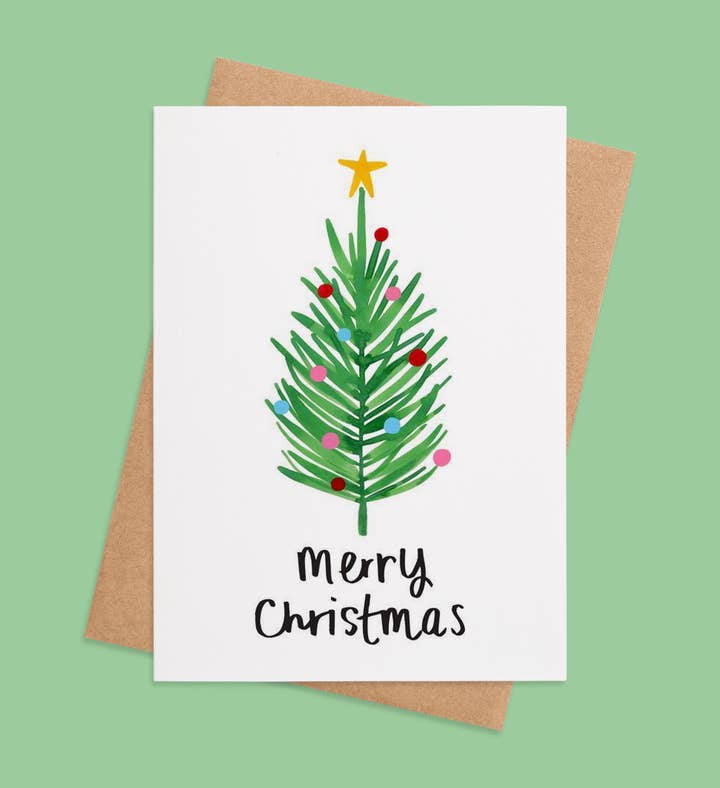 Whimsical Christmas Wish Christmas Greeting Card Image