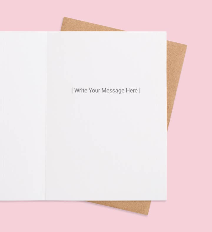 Bouquet Of Healing Thoughts Get Well Greeting Card Inside Image