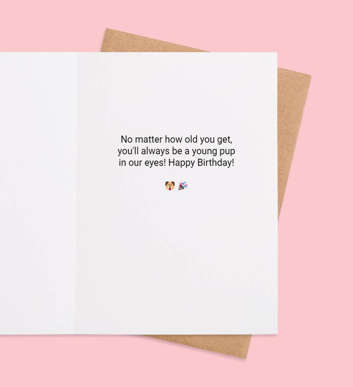 Paws Itively Birthday, Son! Birthday Greeting Card Inside Image