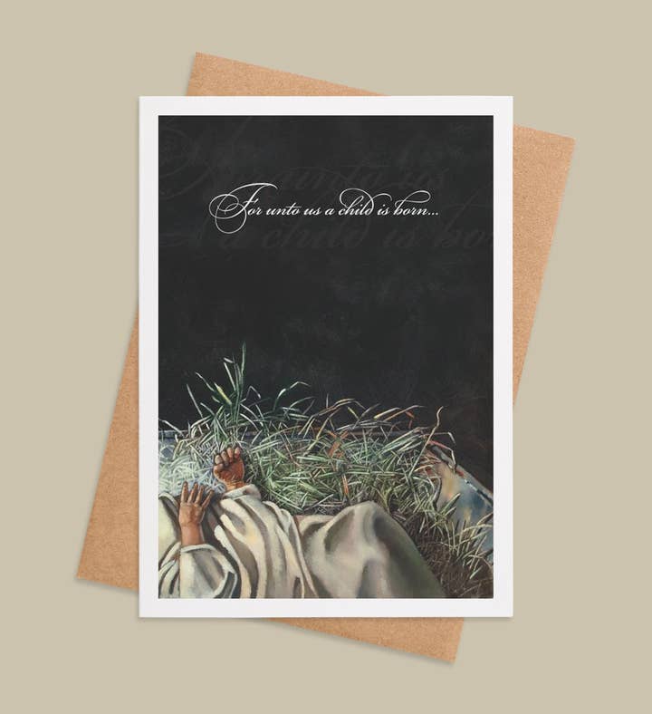 Heavenly Gift Of Love Christmas Greeting Card Image