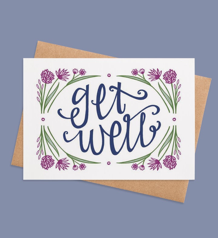 Blooming Wishes Greeting Card