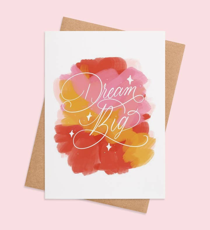 Chase The Stars Graduation Greeting Card Image