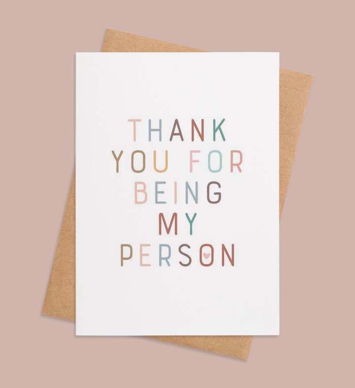 My Heartfelt Thank You Thank You Greeting Card Image