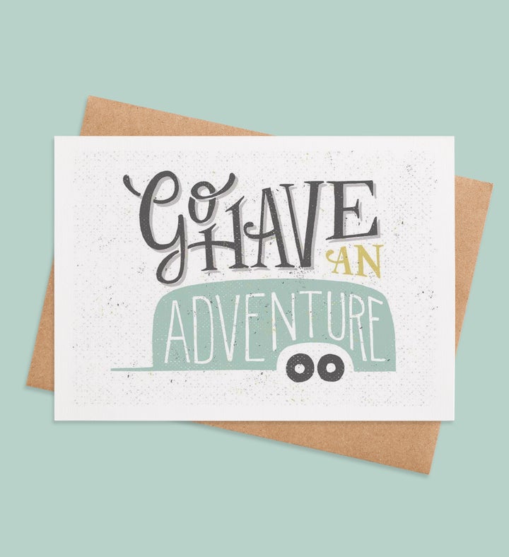 Wanderlust Wheels Graduation Greeting Card