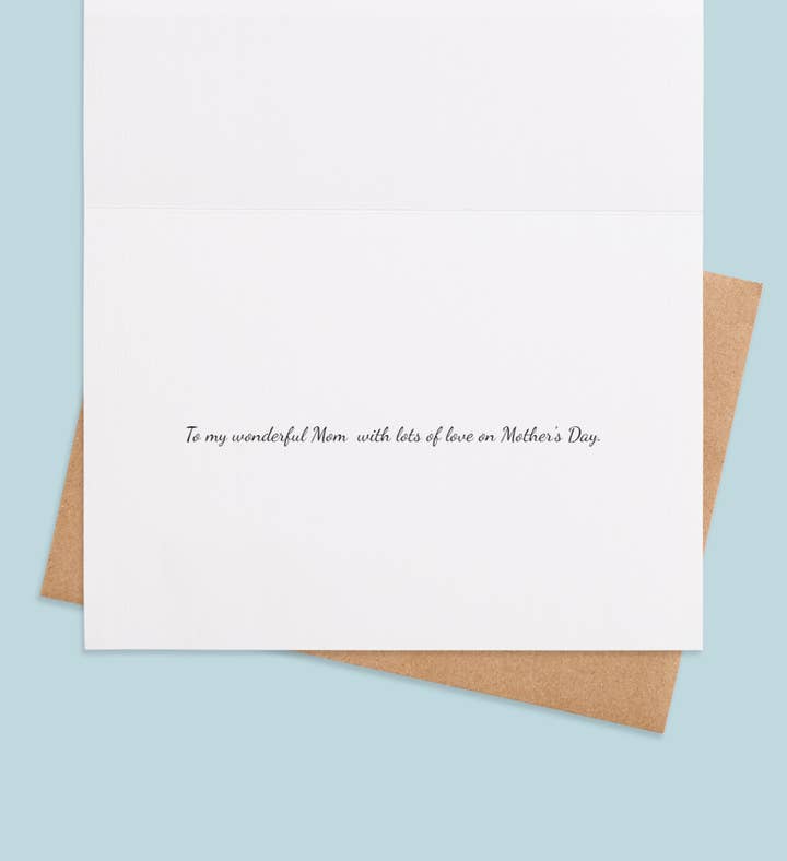 Floral Embrace For Mom Inside Image