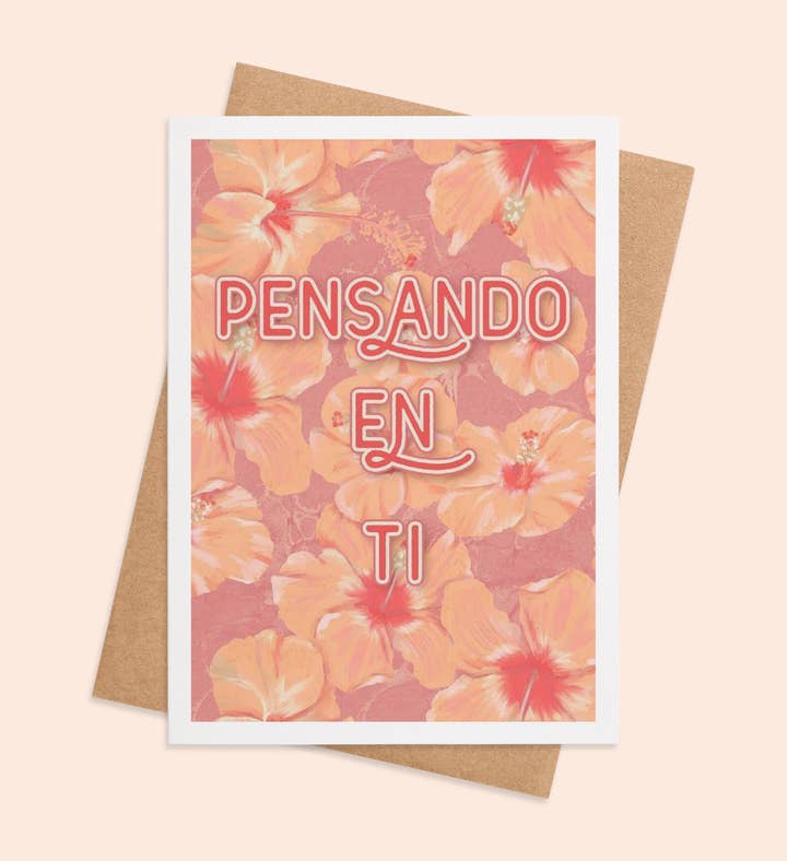 Hibiscus Hugs And Heartfelt Thoughts Image