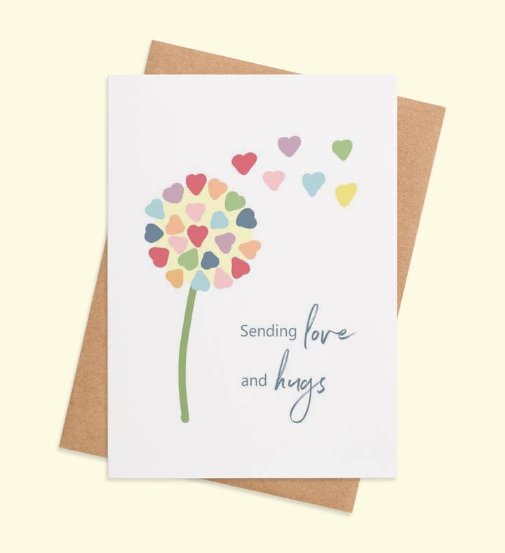 Heartfelt Blooms Of Love Get Well Greeting Card Image