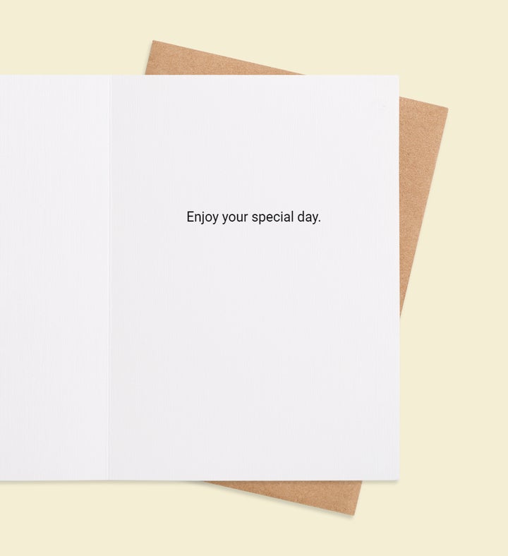 Motherly Cakeception Birthday Greeting Card Inside Image