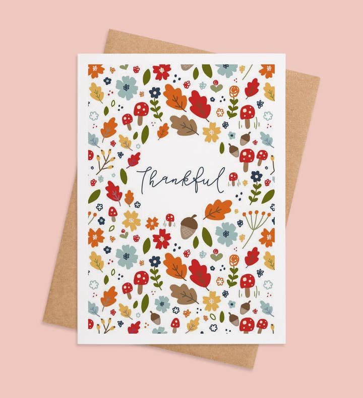 Harvest Of Gratitude Thanksgiving Greeting Card Image