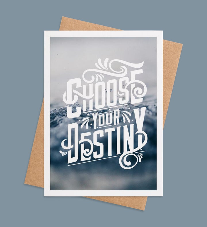 The Path You Forge Birthday Greeting Card Image
