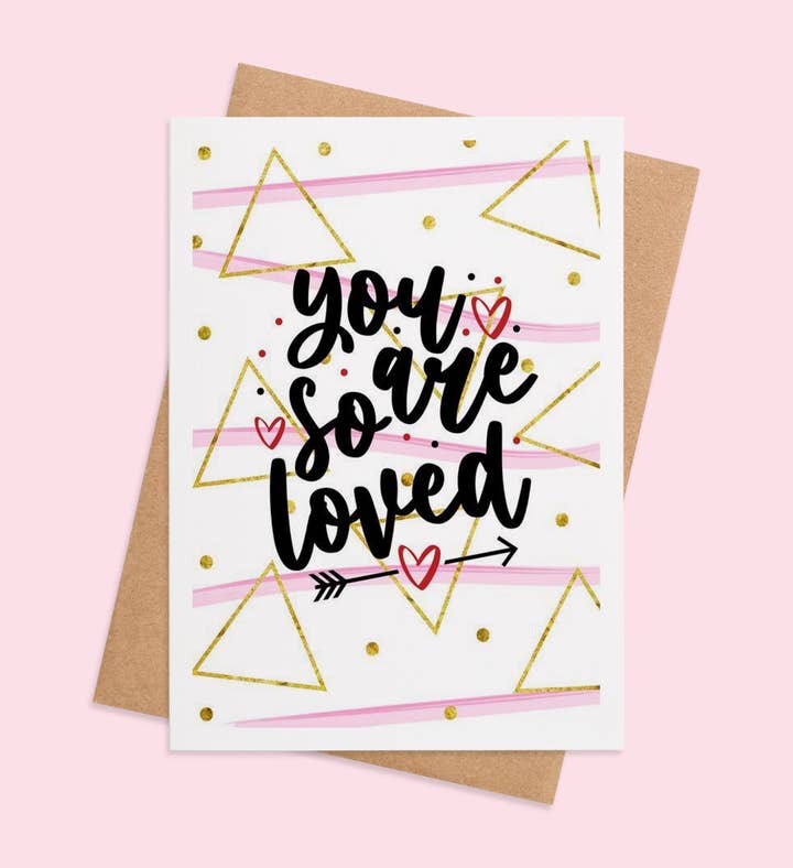 Heartfelt Assertion Encouragement Greeting Card Image