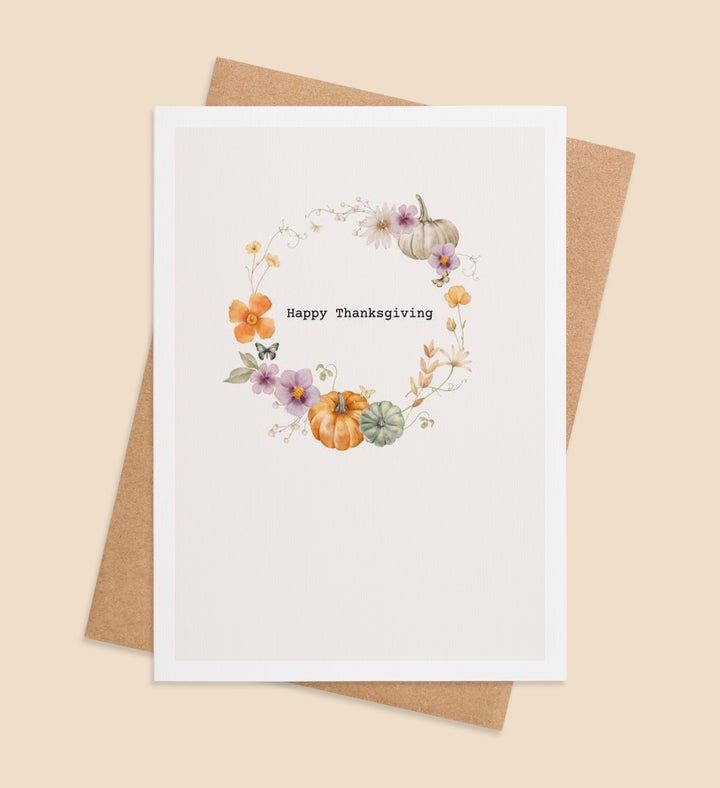 Harvest Of Gratitude Thanksgiving Greeting Card