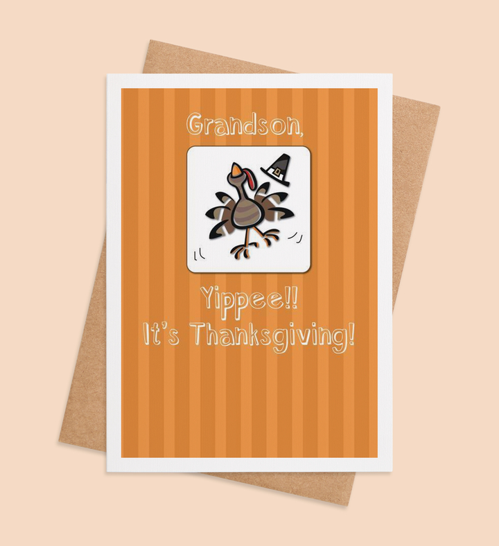 Gobble Gratitude Grandson 