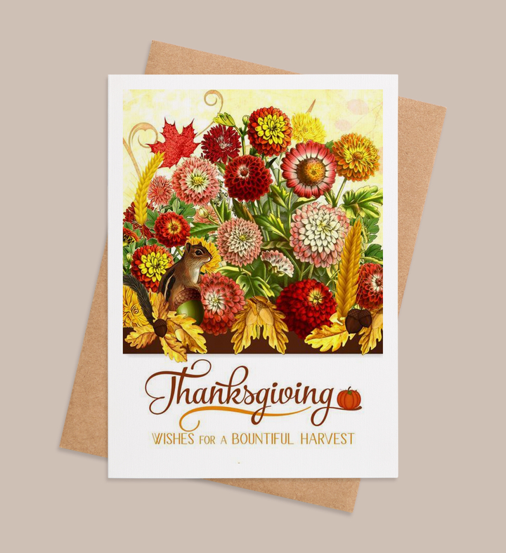 Harvest Harmony Greetings Greeting Card