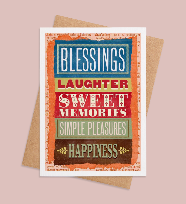 Threads of Joy Greeting Card