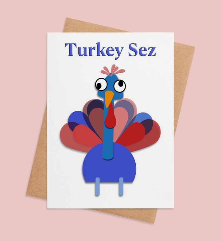 Gobble Wits Greeting Card