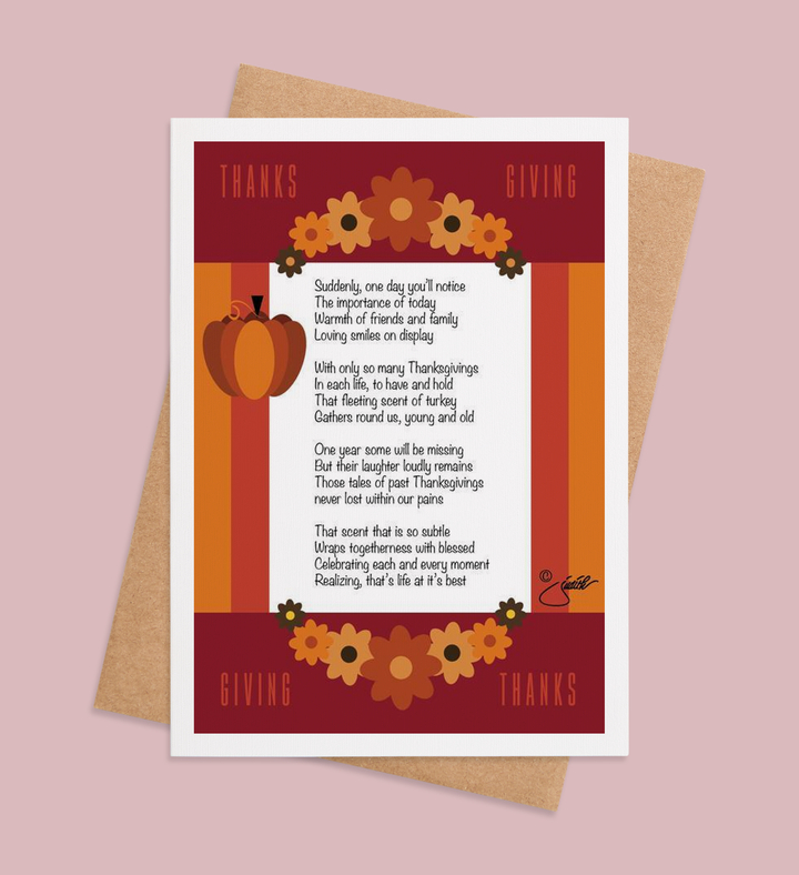 Harvest of Hearts Greeting Card