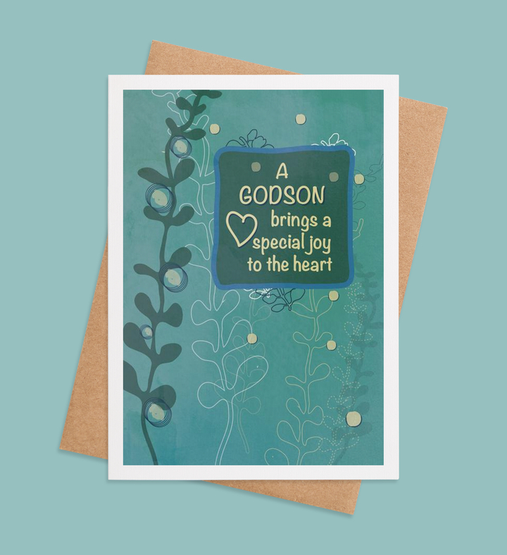 Godson's Heartfelt Day Greeting Card