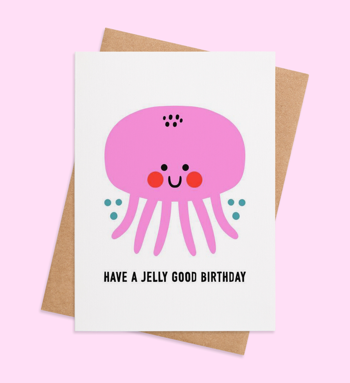 Jellyfish Joy Greeting Card