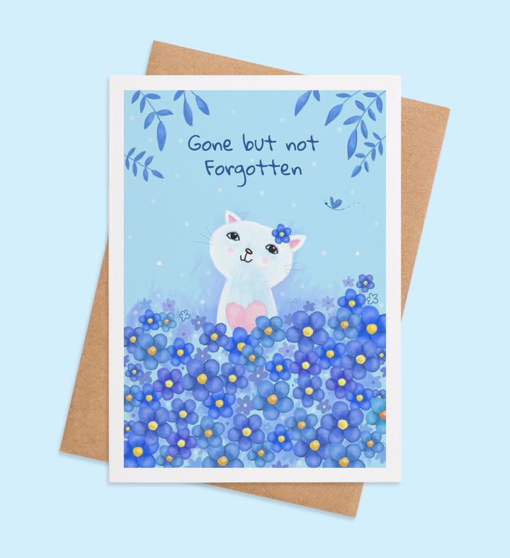 Paws of Remembrance Greeting Card